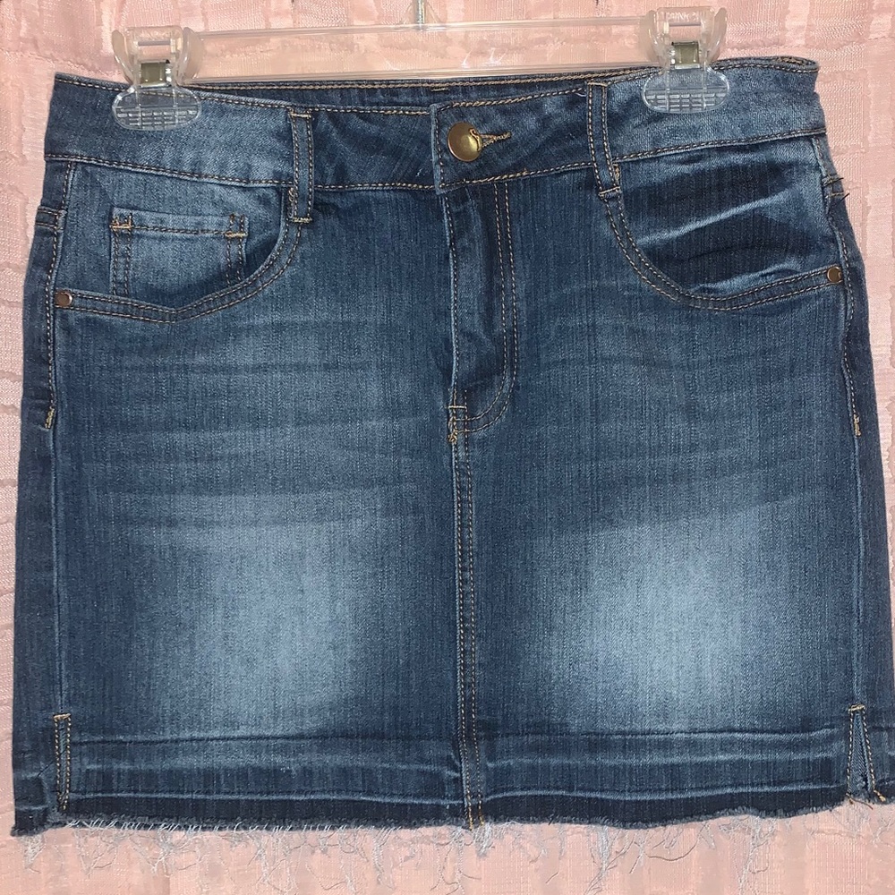 Jean Mini Skirt